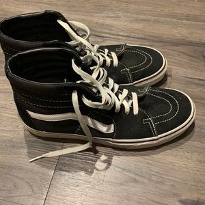 Black High Top Vans